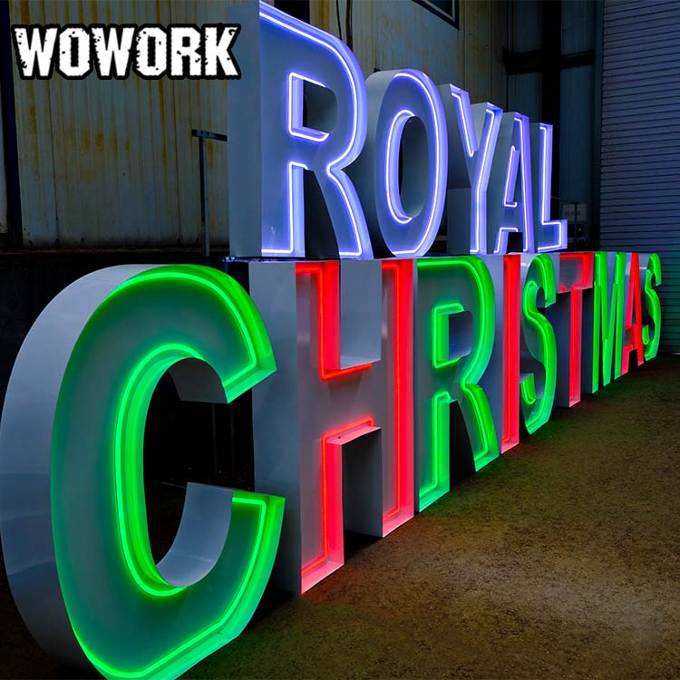 christmas marquee lights