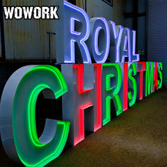 christmas marquee lights