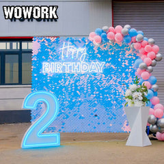 Shimmer Square Sequin panel