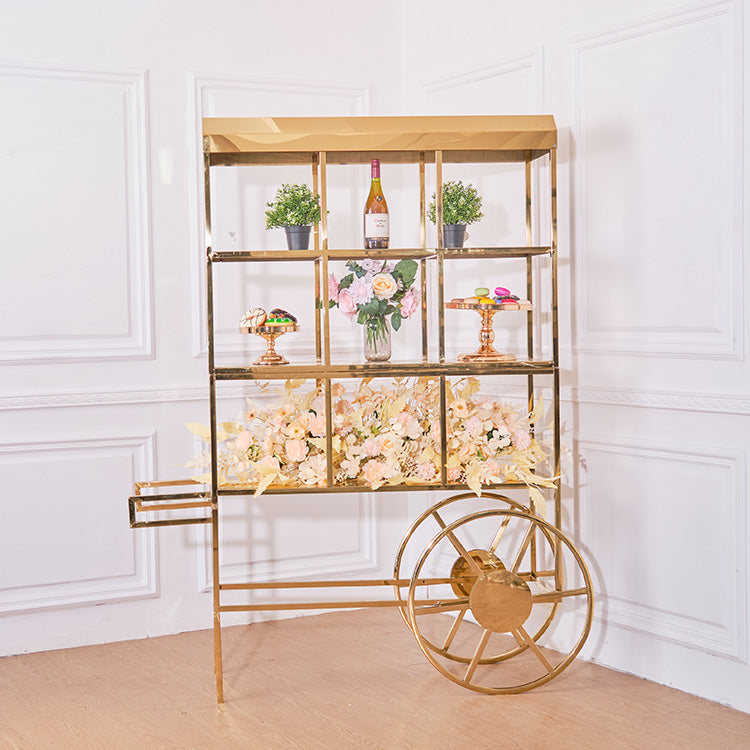 wedding party candy cart