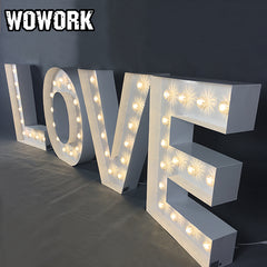 metal marquee letters