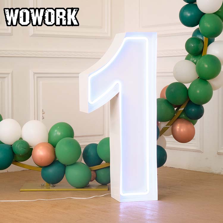 light up numbers light