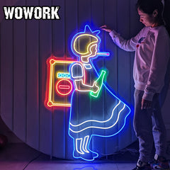 neon light for store