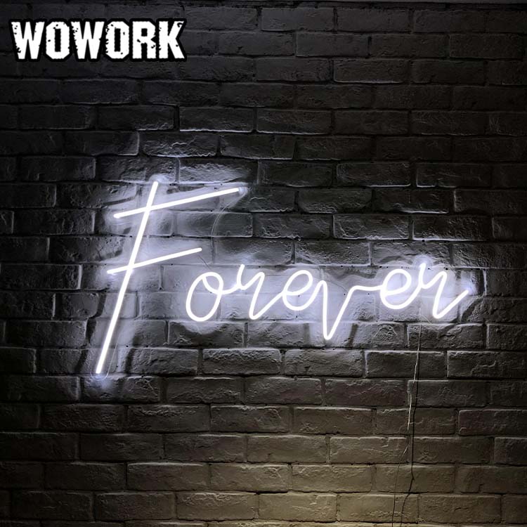 Forever neon sign