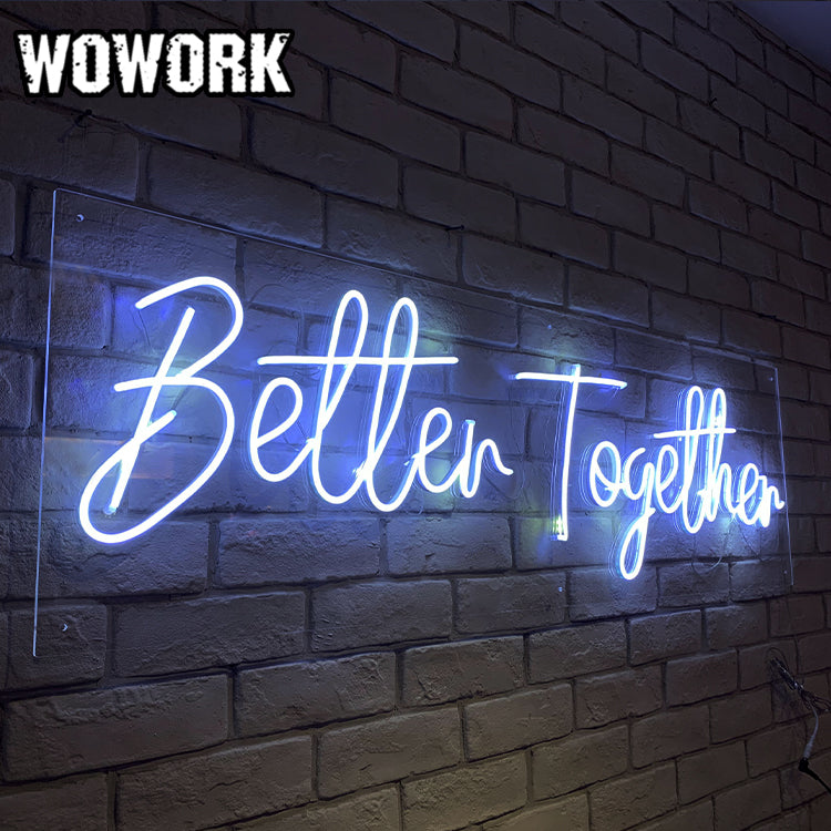 better together neon light