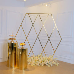 Diamond Golden Backdrop