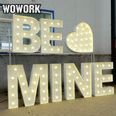 marquee letter stacking rack lights