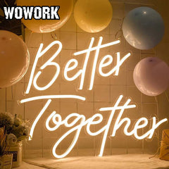 better together neon light