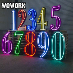 black marquee numbers