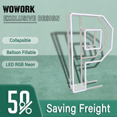 Collapsible RGB Neon Frame Marquee Lights