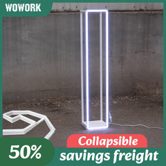 Collapsible RGB Neon Frame Marquee Lights