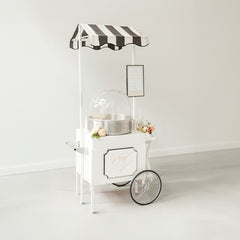 iron dessert cart