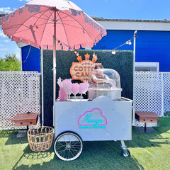 party cream dessert cart
