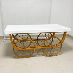 custom flower cart