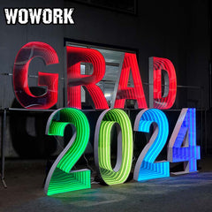 infinity endless letter lights