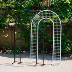 Arch-shaped Grid Backdrop