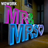 neon marquee letters