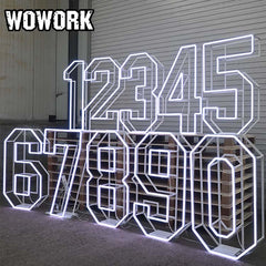 neon marquee letters frame