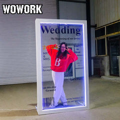 magazine photo booth