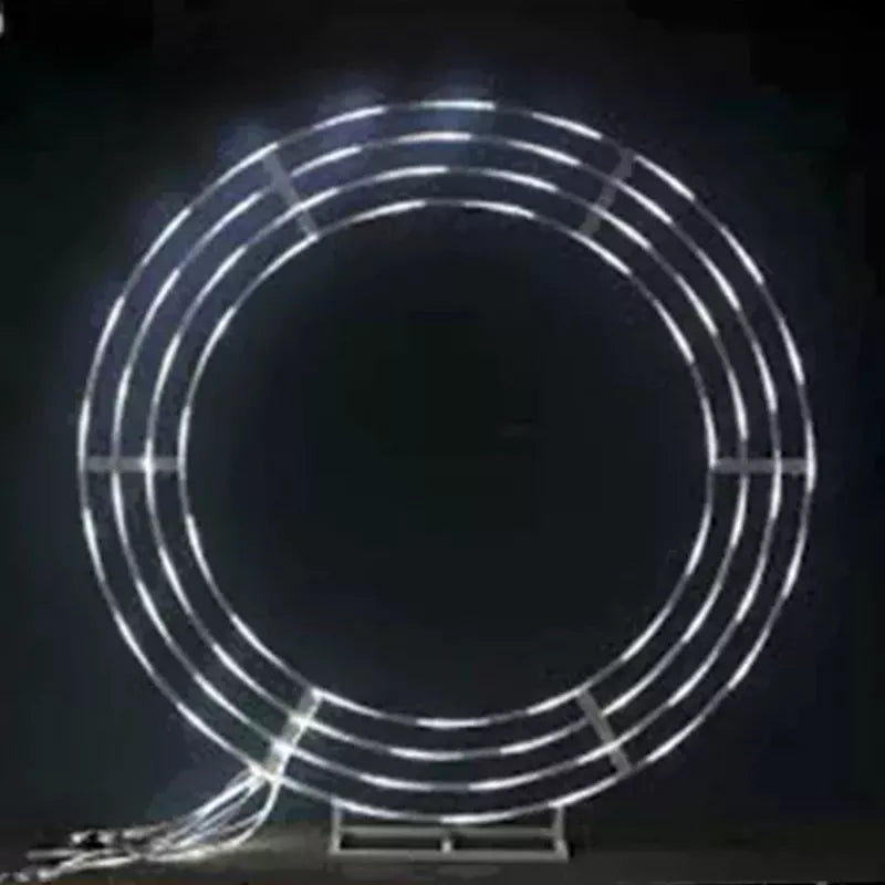 Factory producing meteor arch backdrop frames