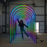 RGB Wedding arch