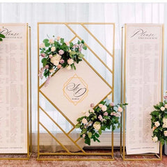 golden frame backdrop