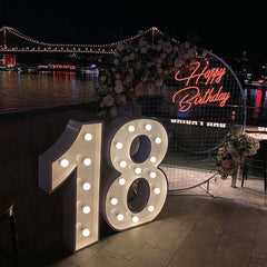 light up marquee numbers