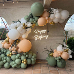balloon arch backdrop