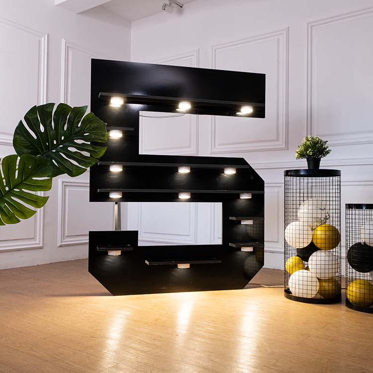 pvc black marquee letters