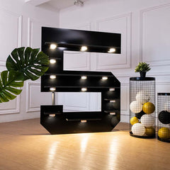 pvc black marquee letters