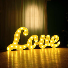 love marquee letters