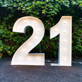 marquee numbers light