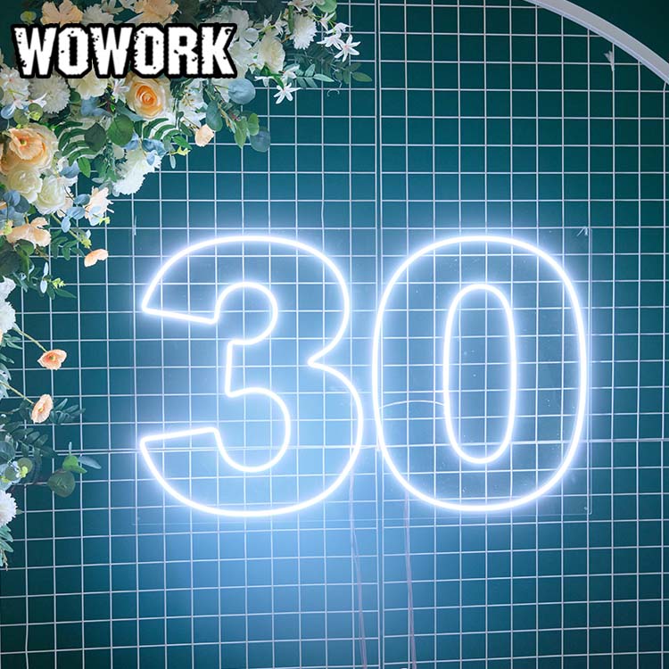 30 thirty number for birthday party decoration