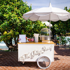 candy flower cart