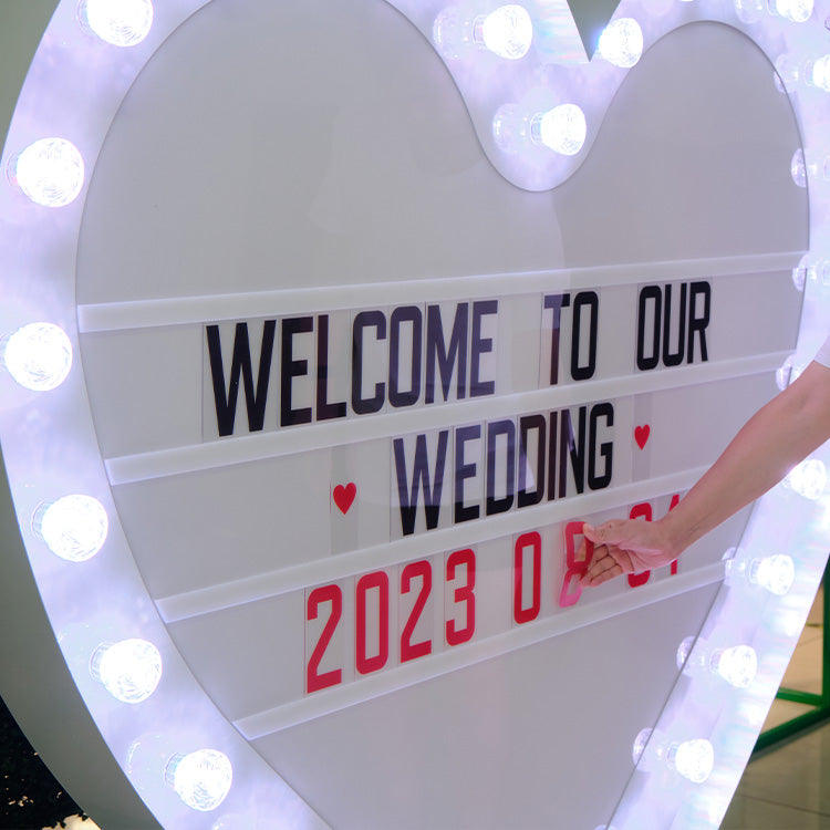 Create Unforgettable Memories with Heart Light Box: The Ultimate Party and Wedding Decor