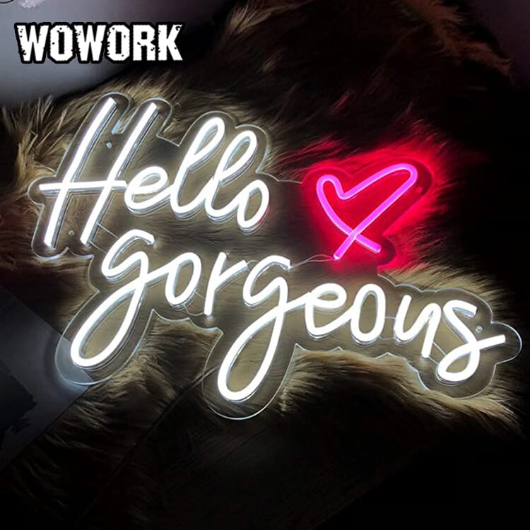 custom neon sign