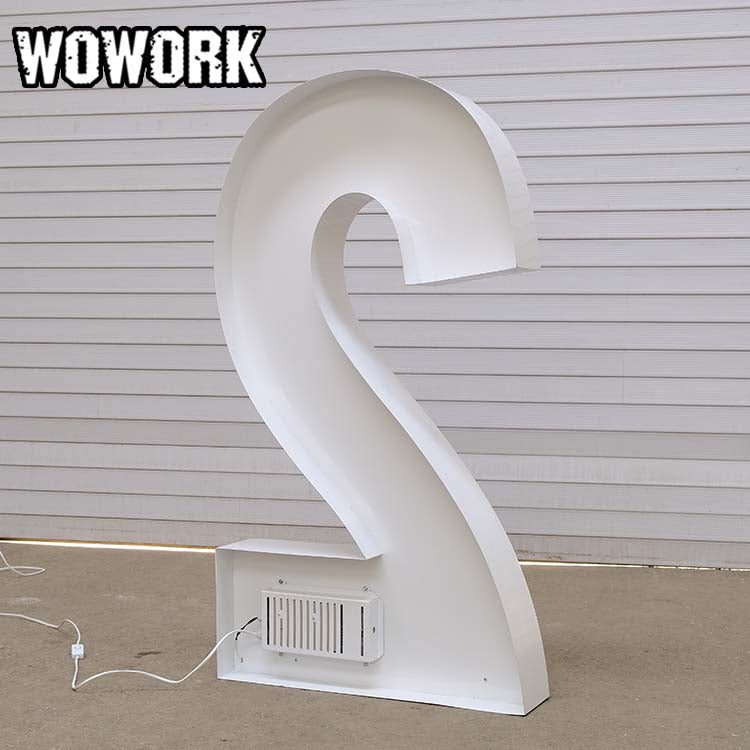 metal iron marquee letters