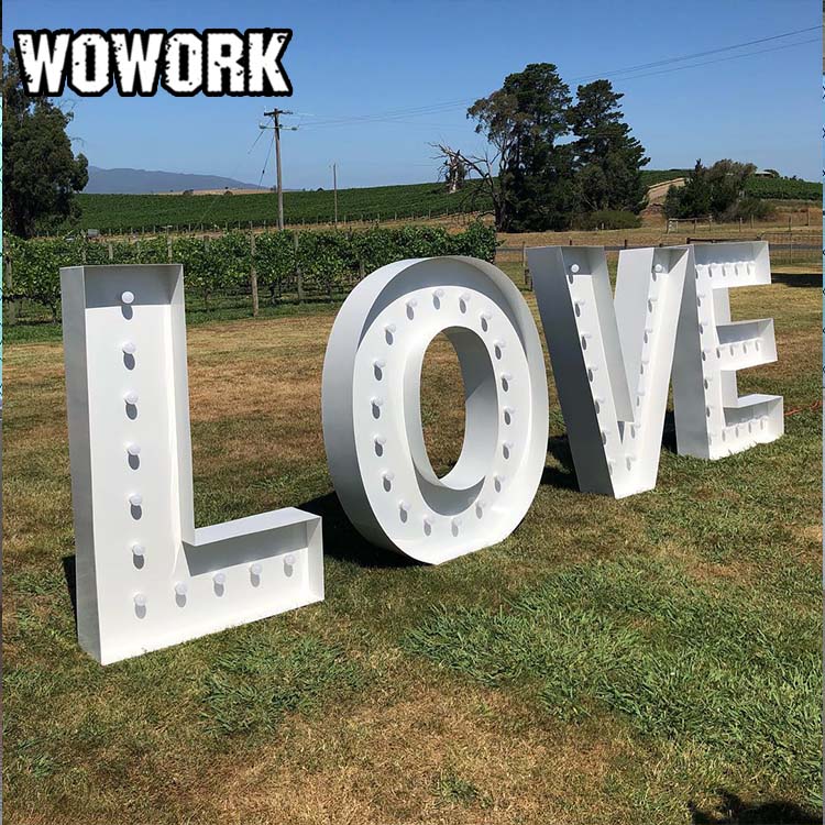 love marquee letters