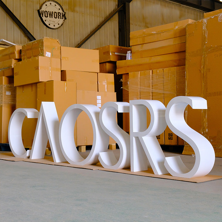 custom letter table