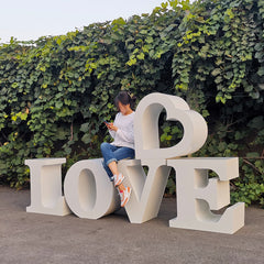 Dessert Iron Letter Table for wedding party decoration