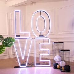 Hire large light up letters